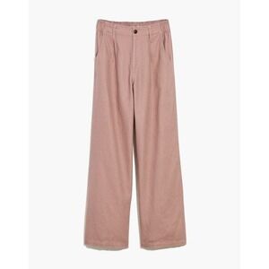 Madewell Wide Leg Pants in Dusty Pink/Mauve